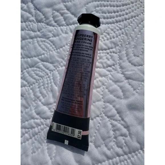1 Bath & Body Work Raspberry Tangerine Hand Cream 1 FL OZ New - Picture 2 of 2